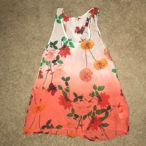 BB Dakota open back tank top, S